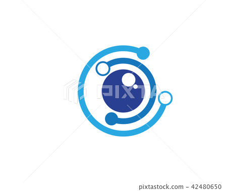 Eye Care vector logo design 42480650