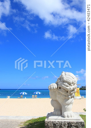 恩納村海灘公園納比海灘 恩納村海灘公園納比海灘 42483471