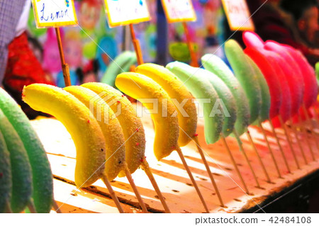 Scenery of festival stall 42484108