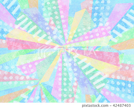 Pop art design. Contrasting polygonal backdrop. Pop art design. Contrasting polygonal backdrop. 42487403