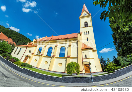 Church of St. Stephen in Trencianske Teplice Church of St. Stephen in Trencianske Teplice 42488980