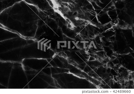 Black marble texture and background. 42489660
