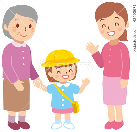 幫助小學生的祖母 42490671