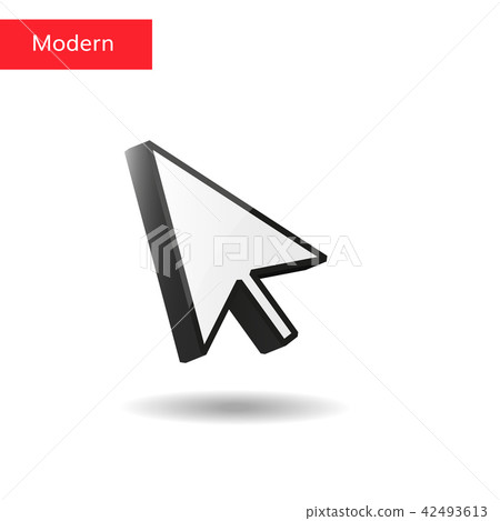 3d cursor arrow vector - Stock Illustration [42493613] - PIXTA