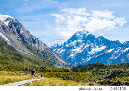 Hooker Valley Truck at Mount Cook National Park Hooker Valley Truck at Mount Cook National Park 42494100