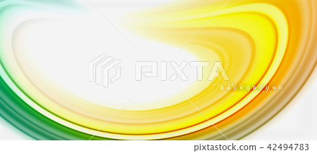 Rainbow fluid colors abstract background twisted liquid design, colorful marble or plastic wavy Rainbow fluid colors abstract background twisted liquid design, colorful marble or plastic wavy 42494783