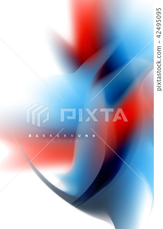 Holographic fluid colors flow, colorful liquid mixing colours motion concept Holographic fluid colors flow, colorful liquid mixing colours motion concept 42495095