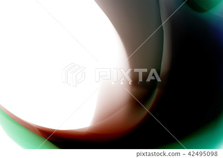 Holographic fluid colors flow, colorful liquid mixing colours motion concept Holographic fluid colors flow, colorful liquid mixing colours motion concept 42495098