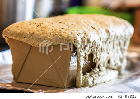 close up of fresh self baked bread 42495822