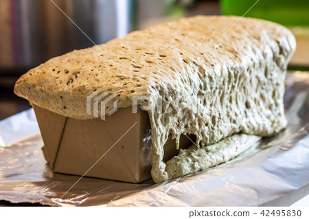 close up of fresh self baked bread 42495830