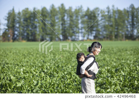 While keeping a baby home gardening While keeping a baby home gardening 42496468