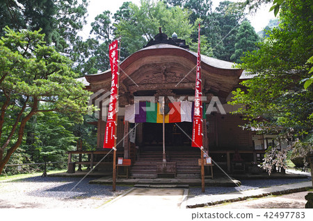 [鳥取縣指定文化財產]三重寺本館 42497783