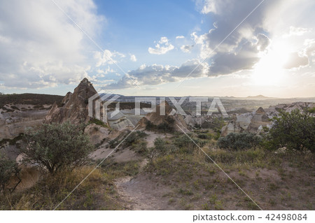 土耳其卡帕多西亞玫瑰谷景觀從徒步旅行路線 土耳其卡帕多西亞玫瑰谷景觀從徒步旅行路線 42498084