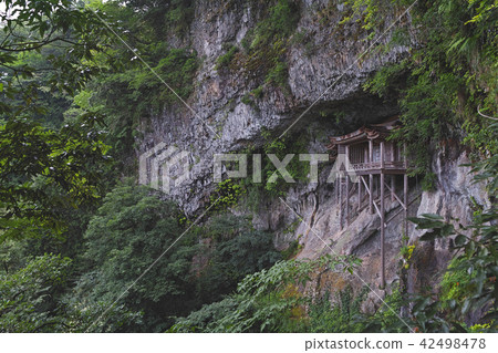 [國寶]三德山三佛寺（三佛寺）輸入堂（奧金/藏王堂）複製空間 42498478