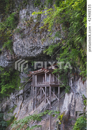 [National Treasure] Santokusan Sanbutsuji Temple (Sanbutsu Temple) Input Hall (Okuin/Zao Hall) Copy Space 42498535