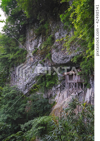 [National Treasure] Santokusan Sanbutsuji Temple (Sanbutsu Temple) Input Hall (Okuin/Zao Hall) Copy Space 42498541
