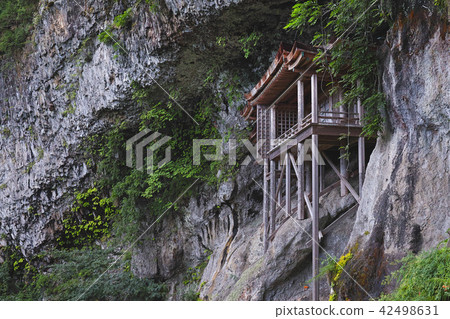 [National Treasure] Santokusan Sanbutsuji Temple (Sanbutsu Temple) Input Hall (Okuin/Zao Hall) Copy Space 42498631