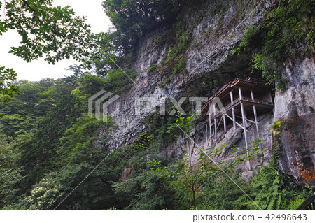 [National Treasure] Santokusan Sanbutsuji Temple (Sanbutsu Temple) Input Hall (Okuin/Zao Hall) Copy Space 42498643
