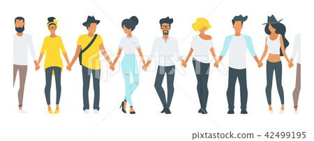 people holding hands 42499195