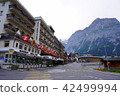 Switzerland Scenery in front of Grindelwald station 42499994