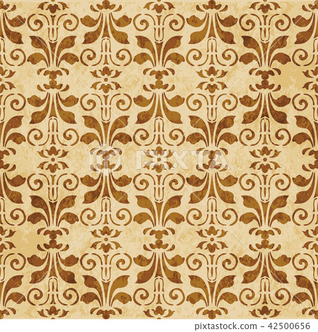 Retro cork texture grunge seamless background 42500656