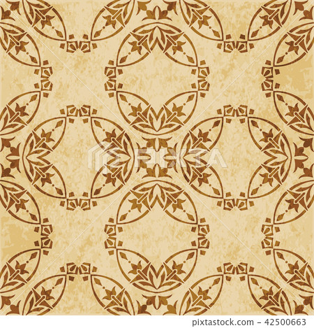 Retro cork texture grunge seamless background 42500663