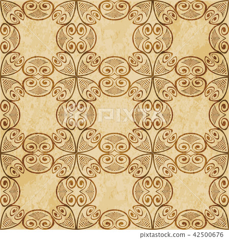 Retro cork texture grunge seamless background 42500676