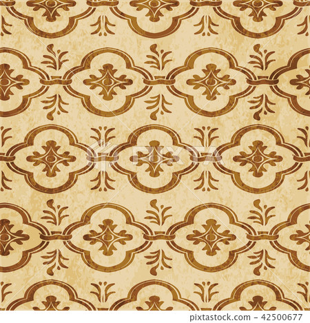 Retro cork texture grunge seamless background 42500677