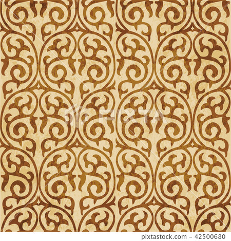 Retro cork texture grunge seamless background 42500680