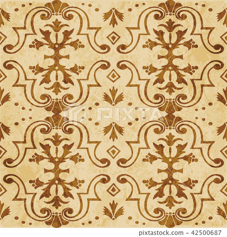 Retro cork texture grunge seamless background Retro cork texture grunge seamless background 42500687