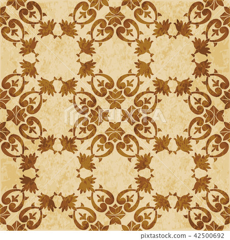 Retro cork texture grunge seamless background 42500692