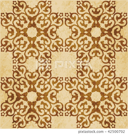 Retro cork texture grunge seamless background 42500702