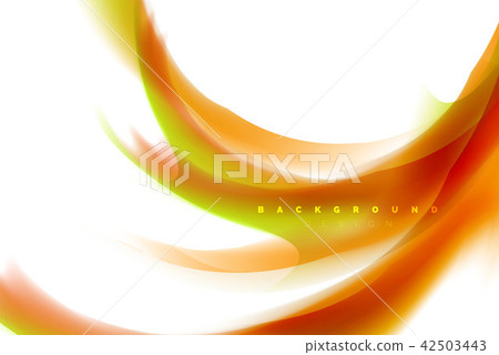 Holographic fluid colors flow, colorful liquid mixing colours motion concept Holographic fluid colors flow, colorful liquid mixing colours motion concept 42503443
