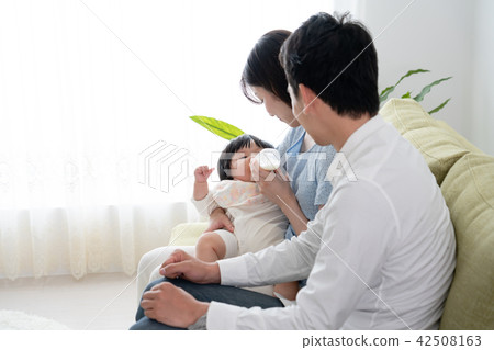 Family image, milk, rice, meal Family image, milk, rice, meal 42508163