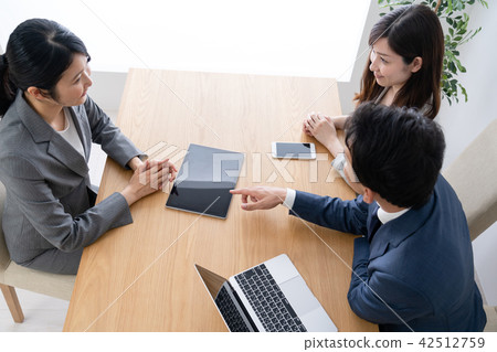 會議圖像，商人，商界女強人 42512759