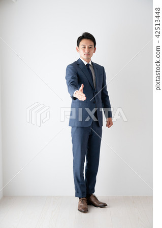 Businessman shaking hands Businessman shaking hands 42513448