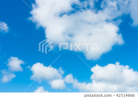 藍天天空背景背景材料 42514666