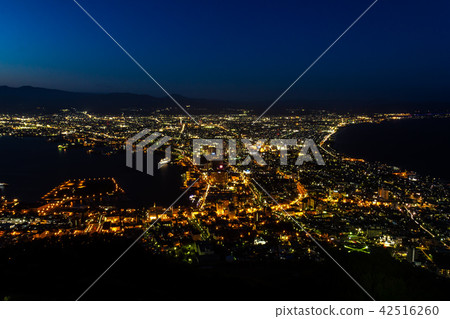 北海道函館的夜景 北海道函館的夜景 42516260
