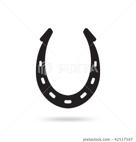 Horseshoe vector icon isolated 42517587