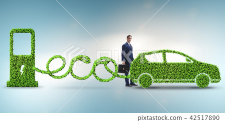 Eco friendly car powered by alternative energy 42517890