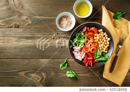 Buddha bowl, healthy and balanced food. 42518098
