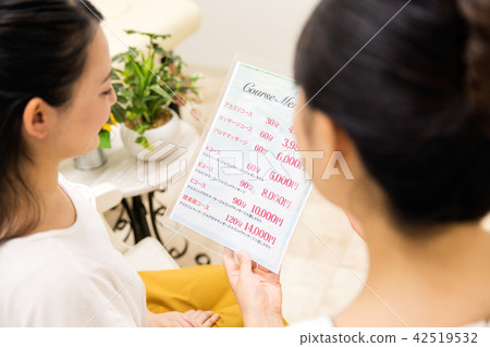 Beauty reception instruction course 42519532