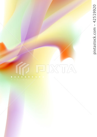 Holographic paint explosion design, fluid colors flow, colorful storm. Liquid mixing colours motion Holographic paint explosion design, fluid colors flow, colorful storm. Liquid mixing colours motion 42519920