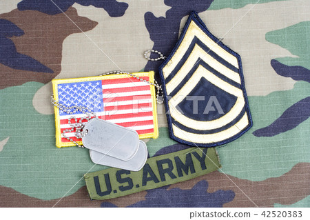 US ARMY Sergeant First Class rank patch 42520383