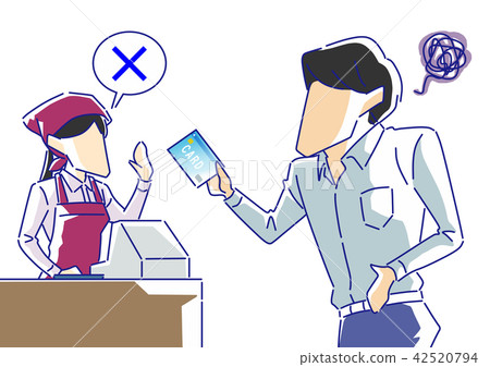 不能使用銀行卡付款的店(日文) 不能使用銀行卡付款的店(日文) 42520794