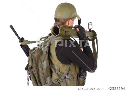 mercenary with bazooka gun mercenary with bazooka gun 42522294