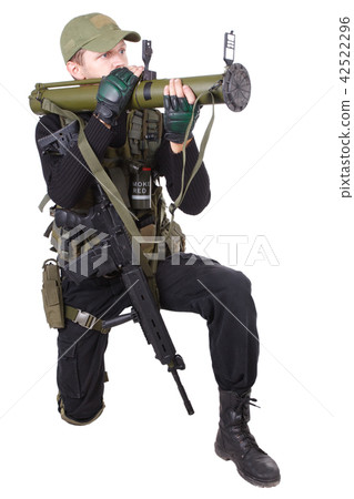 mercenary with bazooka gun mercenary with bazooka gun 42522296