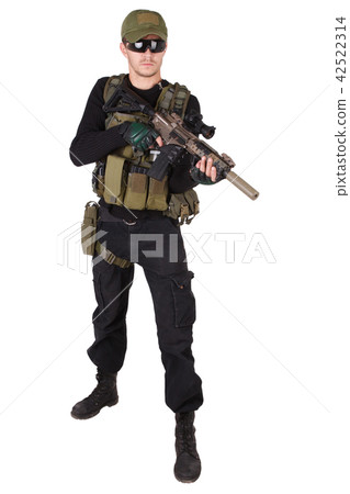 mercenary with m4 rifle mercenary with m4 rifle 42522314