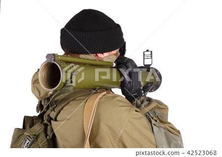 mercenary with bazooka gun mercenary with bazooka gun 42523068