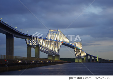東京門橋在晚上 42523270